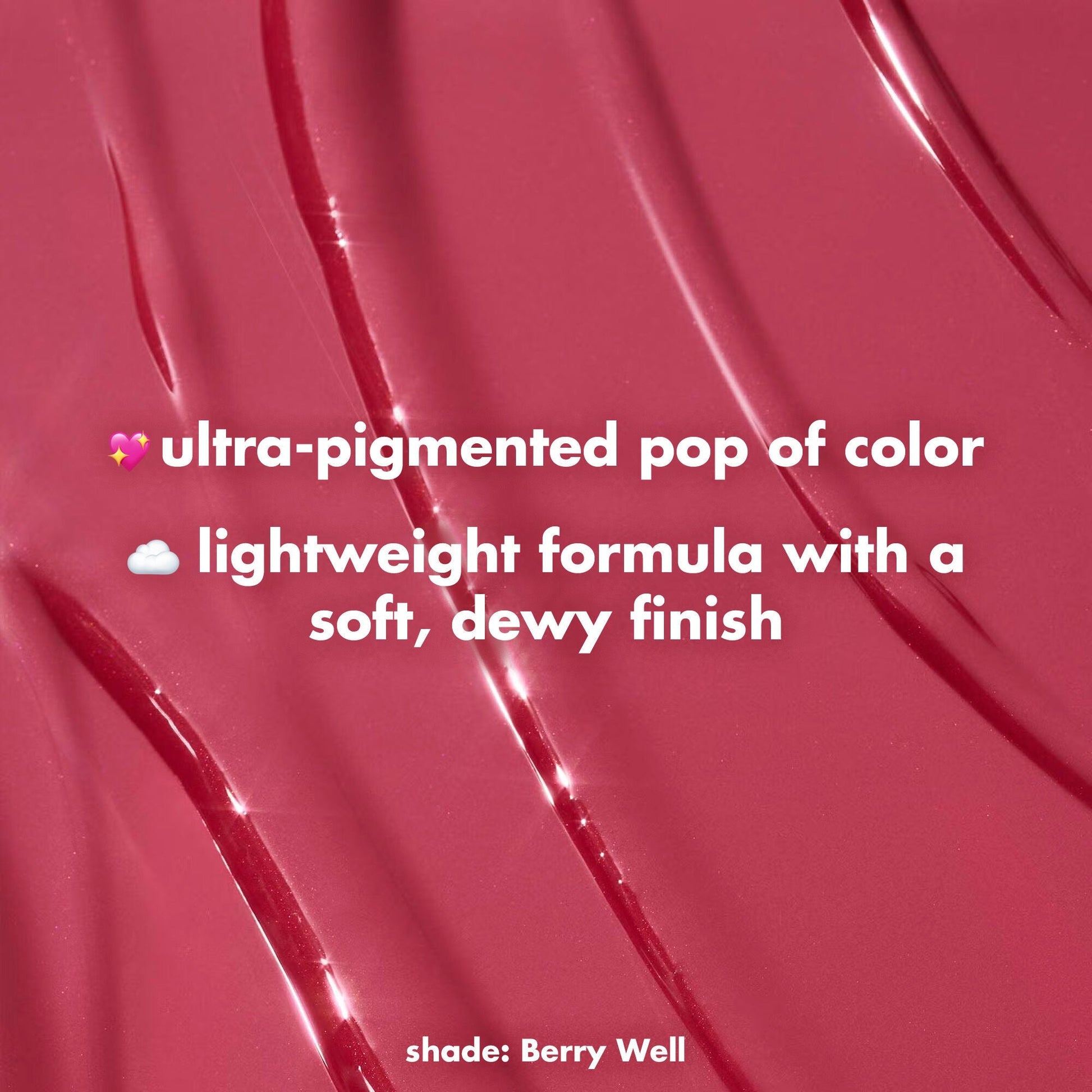 e.l.f. Berry Well Ultra Pigmented Liqhtweight Texture Swatch