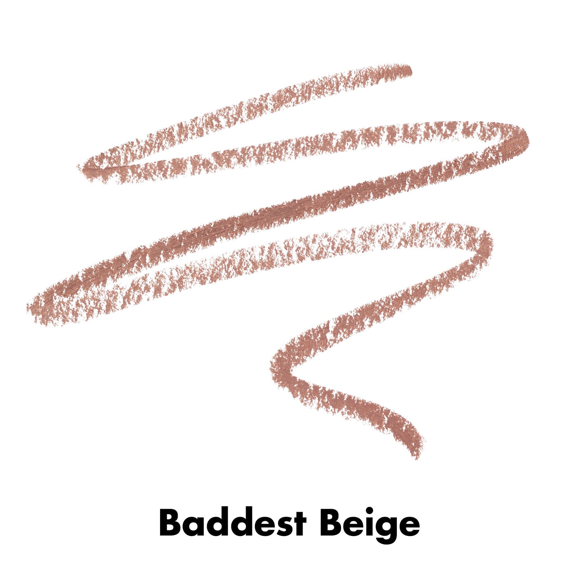 Baddest Beige Lip Liner Pencil Shade Swatch