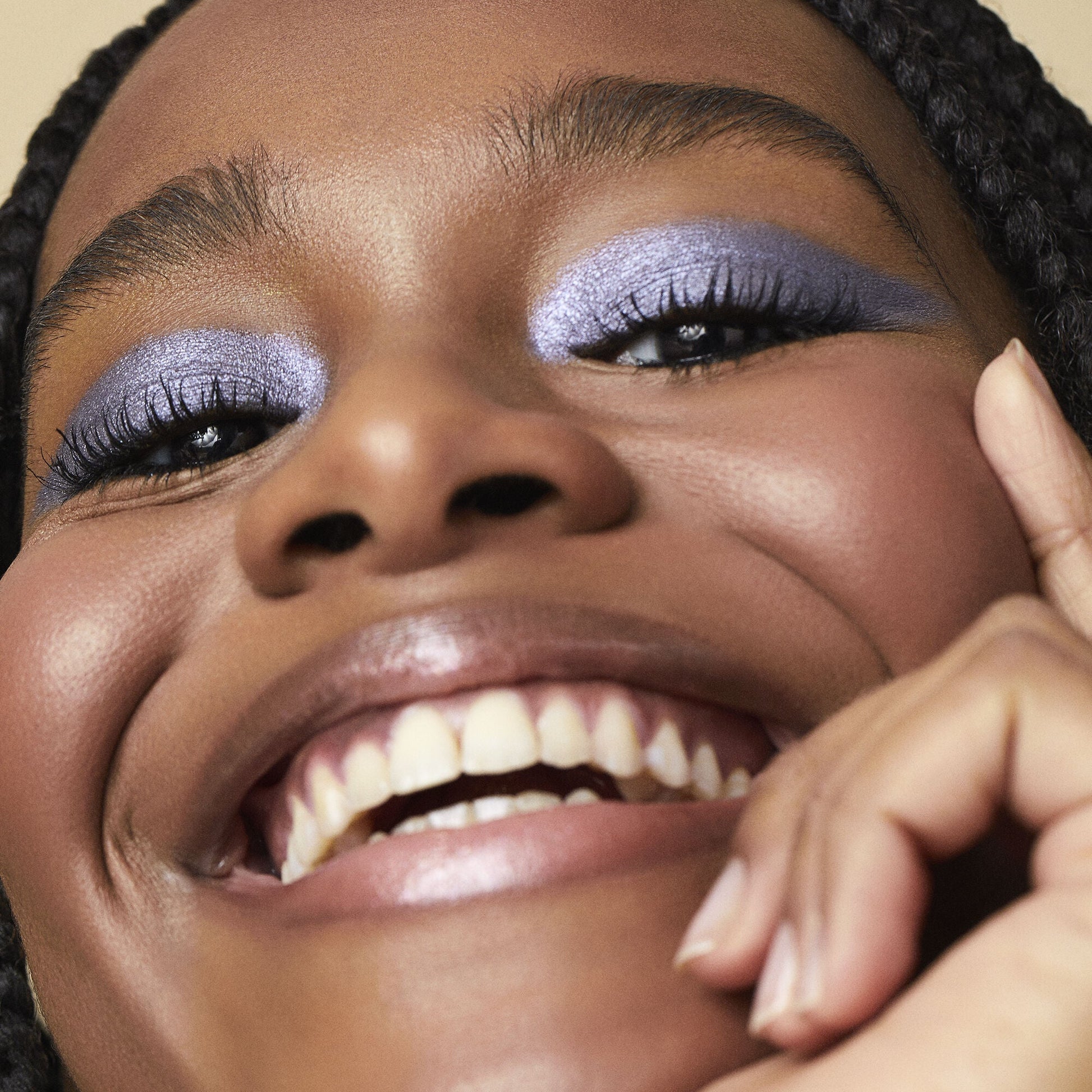 Model Wearing Acai You Eyeshadow