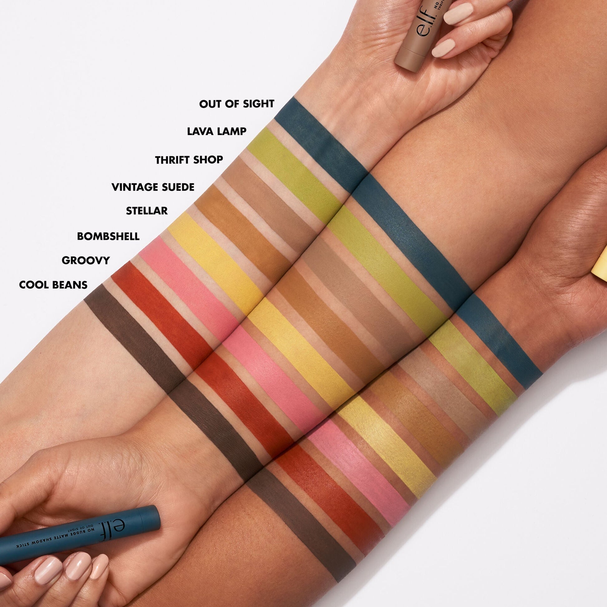 Brown Eyeshadow Stick Swatch - Out of Sight